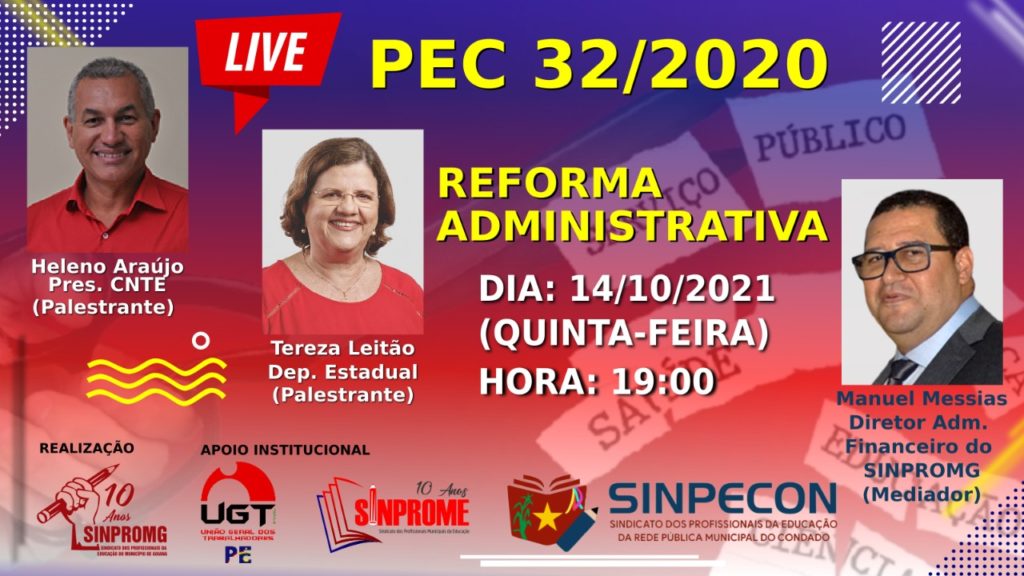 LIVE – Reforma Administrativa