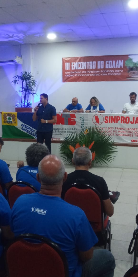 Presidente do SINPECON no III Encontro do GOAAM